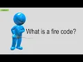 What Is A Fire Code