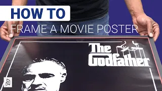 How to Frame a Movie Poster Easy Tutorial