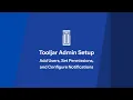 Tooljar Admin Onboarding Initial Setup Guide