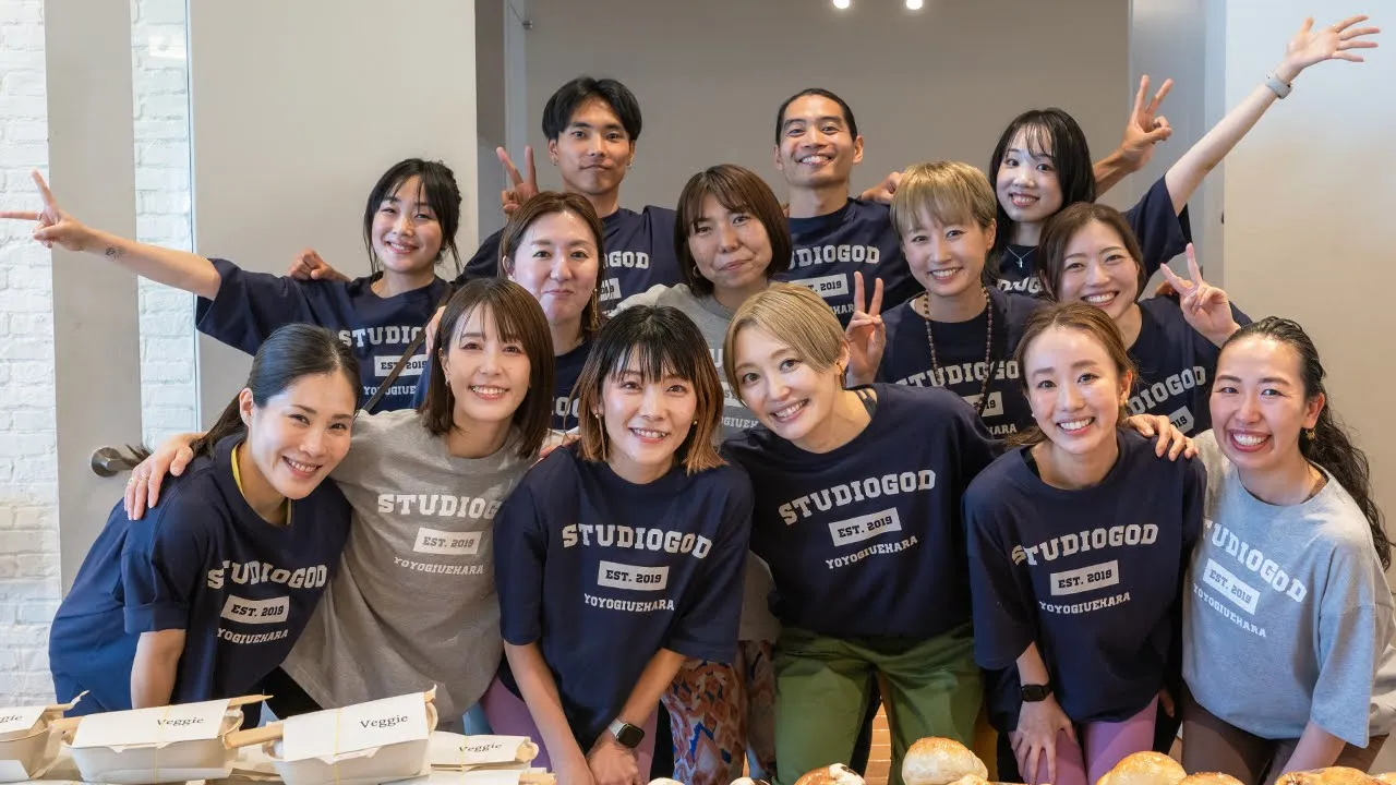 代々木上原ヨガスタジオ 「studio GOD-スタジオゴッド」5周年イベント