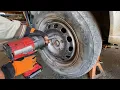 How to change the front wheel bearing