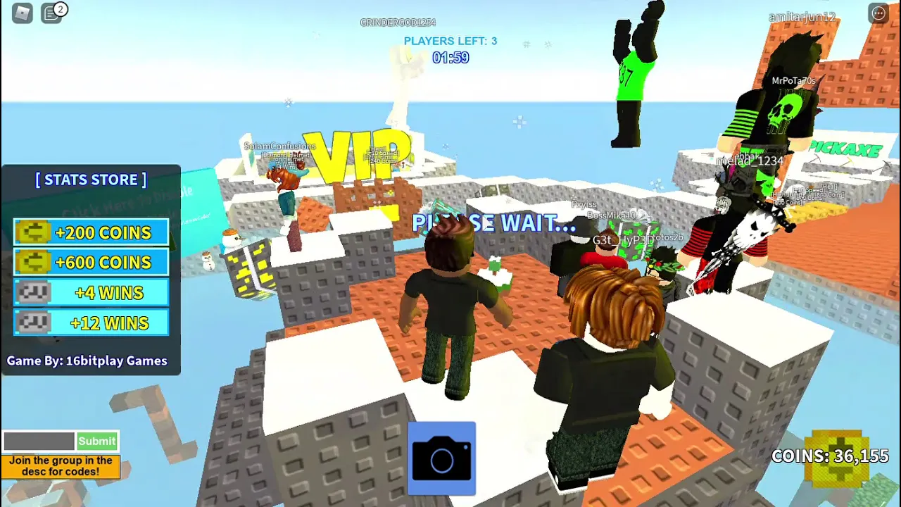 (ROBLOX SKYWARS) Playing test