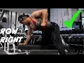 STOP Doing Dumbbell Rows With STRICT Form