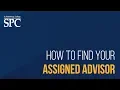 How To Find Your Assigned Advisor at SPC