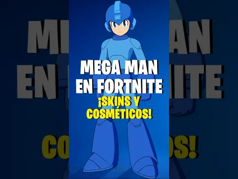 SKINS y COSMÉTICOS de MEGAMAN en FORTNITE ✅ #fortnite #shorts