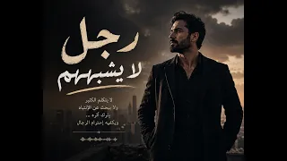 اغنية رجل لا يشبههم كلمات تلمس القلب دندنها
