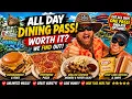 Is the Six Flags Hurricane Harbor All Day Dining Pass REALLY Worth It We Tried EVERY Restaurant