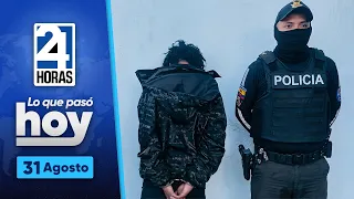 Capturan a joven que vendía droga por delivery en Quito | 31 de Agosto del 2026 | Lo que pasó hoy