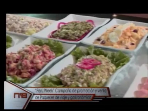 Perú Week campaña de promoción y venta de paquetes de viaje y gastronómico