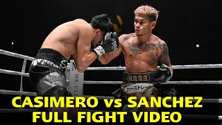  john riel casimero vs saul sanchez full fight video with commentary super bantamweight 10 rounds