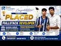 FullStack Developer Training in Chennai Tamilthennarasu Success Story Best IT Training in Chennai