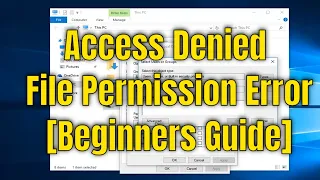 Windows - You Do Not Have Permission To Access Error Fix