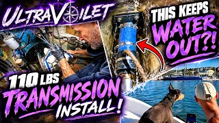 S1E61. This Is Supposed to Keep WATER OUT?! 😳 | Sailboat Transmission Install