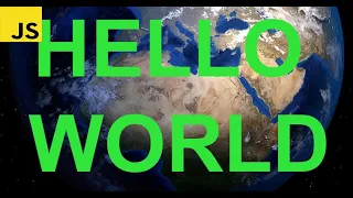 Javascript Hello World - An introduction to console log