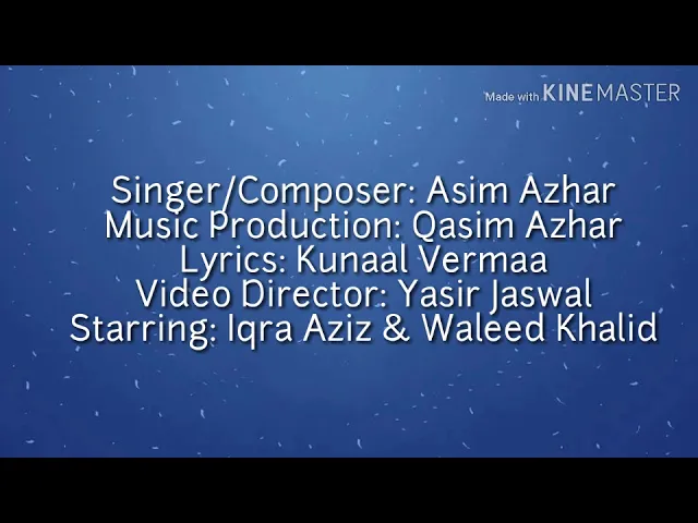 Asim Azhar-Jo Tu Na Mila||(OFFICIAL LYRICS VIDEO)||Lyrics Video