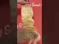 Download Lagu Blonde transparent lace closure body wave virgin human hair#blondehaircolor