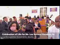 Celebration of Life for Mr Lee Earnest Houston Sr