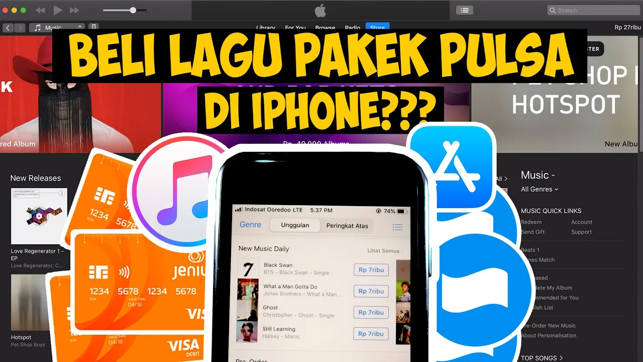 CARA MEMBELI APLIKASI DI APPSTORE TANPA KARTU KREDIT | DANA INDONESIA