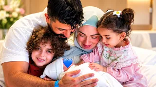 فلوق الولاده 🥹 بيبي راشد 💙❤️ أحمد و سالي