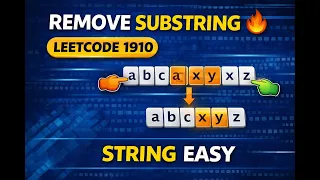 leetcode 1910 remove all occurrences of substring java