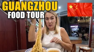 中国广州令人惊叹的粤式街头美食