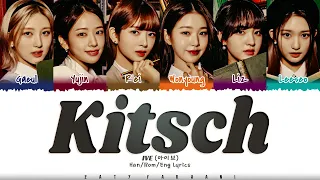 ive kitsch lyrics color coded han rom eng 