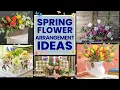Beautiful 2026 Spring Flower Arrangement Ideas - Tulips Centerpieces and Modern Bouquets