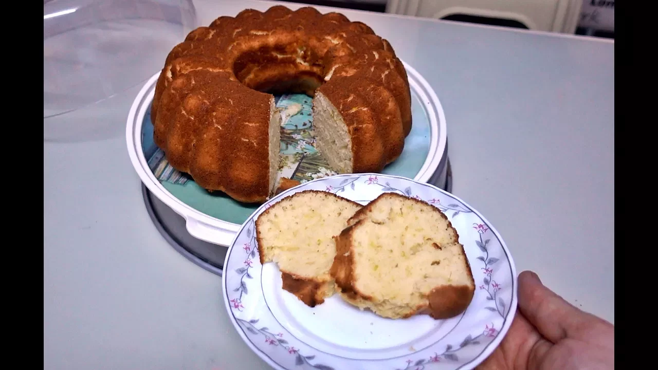 Lemon Cake Recipe Cake in 4 minutes Very Easy Homemade