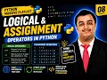 Python 8 Logical and Assignment Operators