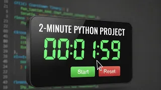 Python Countdown Timer in 2 Minutes Module Se Banaye Full Code