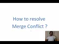 26 - How to resolve Merge Conflicts
