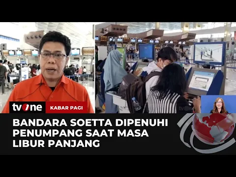 Libur Panjang, Bandara Soetta Ramai para Wisatawan