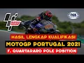 Hasil Kualifikasi MotoGP PORTUGAL 2021: F QUARTARARO Pole Position ~ Hasil \u0026 Jadwal RACE MotoGP 2021