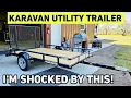SHOCKED Reviewing the Karavan 5x8 Utility Trailer from Tractor Supply Home Depot