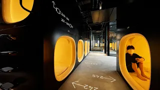 3 Days inside Tokyo’s Capsule Pods! | 🇯🇵 Sleep Monitoring