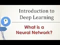 Lecture Introduction to Neural Networks Deep Learning and Neural Networks