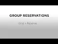 Group Reservations