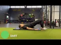 Eccentric hamstring exercise progressions