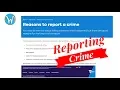 Crime reporting - Legal Studies Crime