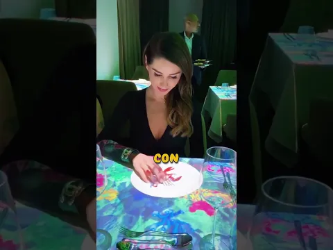 el restaurante con un show inesperado