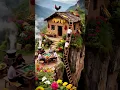Download Lagu In the courtyard of the ancient village, smoke curling in the cooking stove, grandma washes clothe
