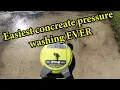 I tried out the Ryobi surface cleaner