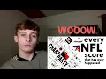 British Guy reacts to American Football - Every NFL Score Ever Chart Party
