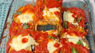La recette authentique des Aubergines à la Parmigiana 👵🏻 spécialité végétarienne 🌱