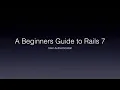 Beginning Rails 7 - Part 5