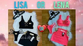Lisa & lena💖[CUTE STUFF](would u rather)🥳👌
