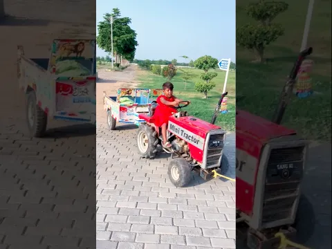 anaya 😀 mini tractor 🚜