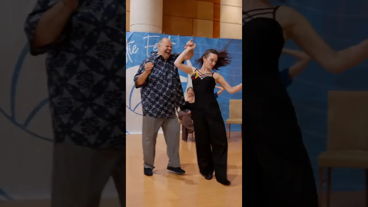 The laugh said it all 😆😭💀 #dance #improv #wcs