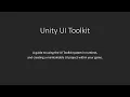 Unity3D UI Toolkit Tutorial - Intro
