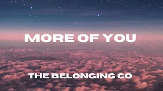 more of you lyric video hope darst the belonging co